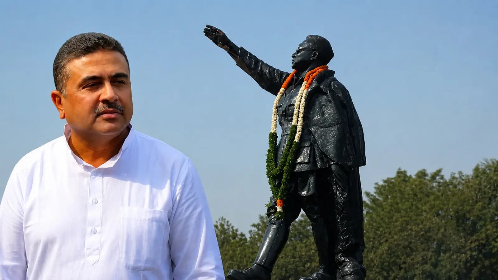 Netaji Subhas Chandra Bose disrespect Issue: wb cm suvendu adhikari directs police to  take strict action