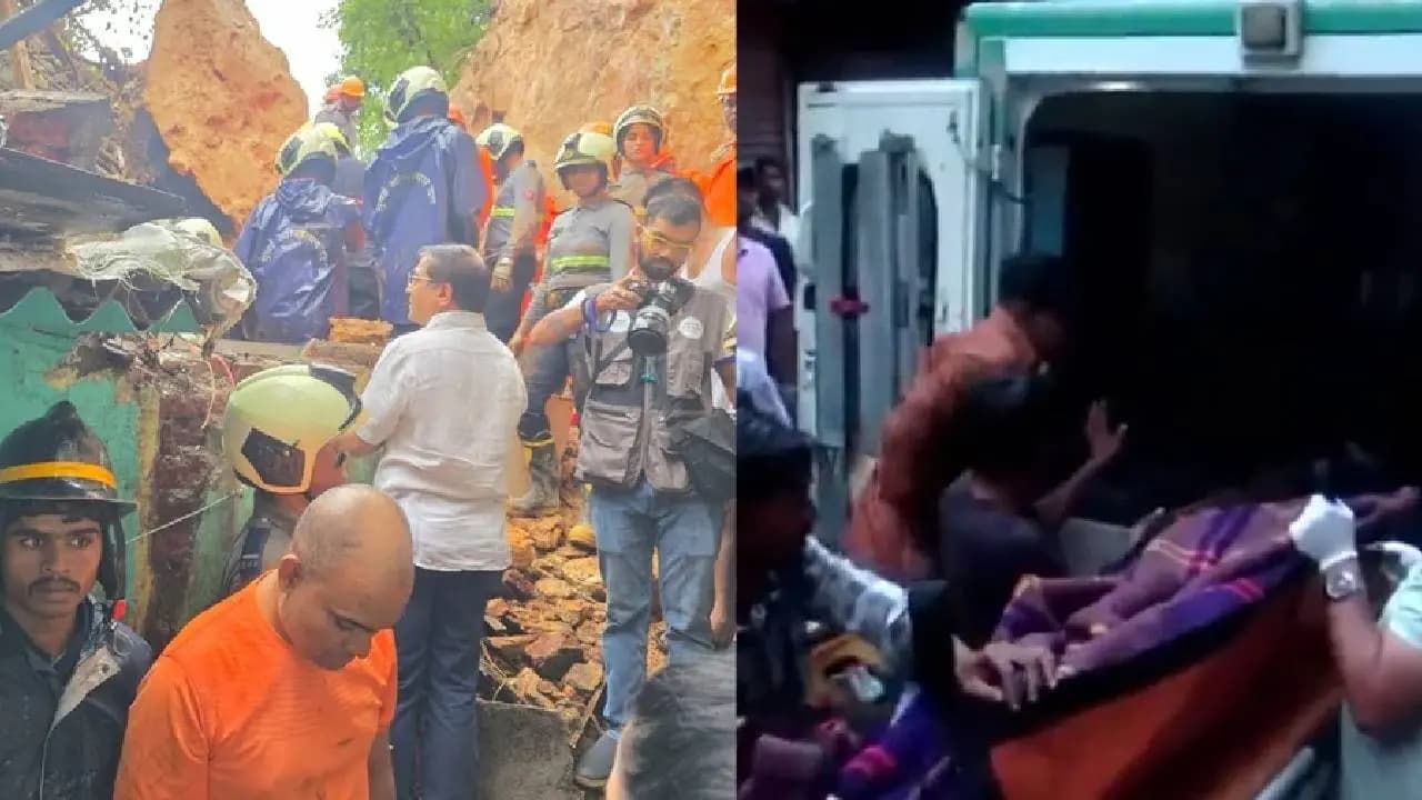 Landslide in Mumbai: 2 Dead Many Trapped as Debris Crushes Houses