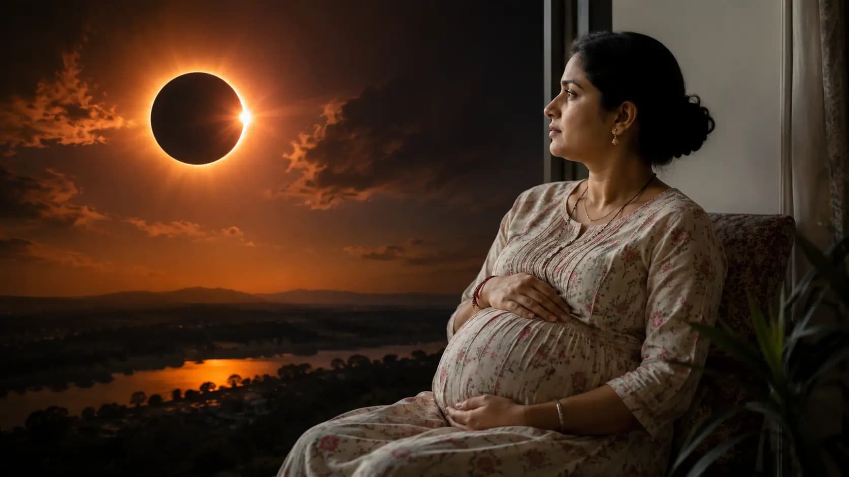 Solar Eclipse myth vs practicality: should pregnant women prioritize traditional beliefs or reality, and to what extent?