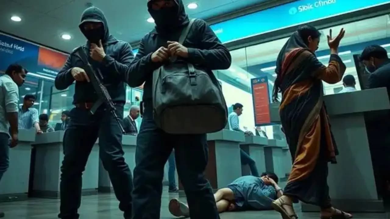 bank robbery at sbi kanthi branch