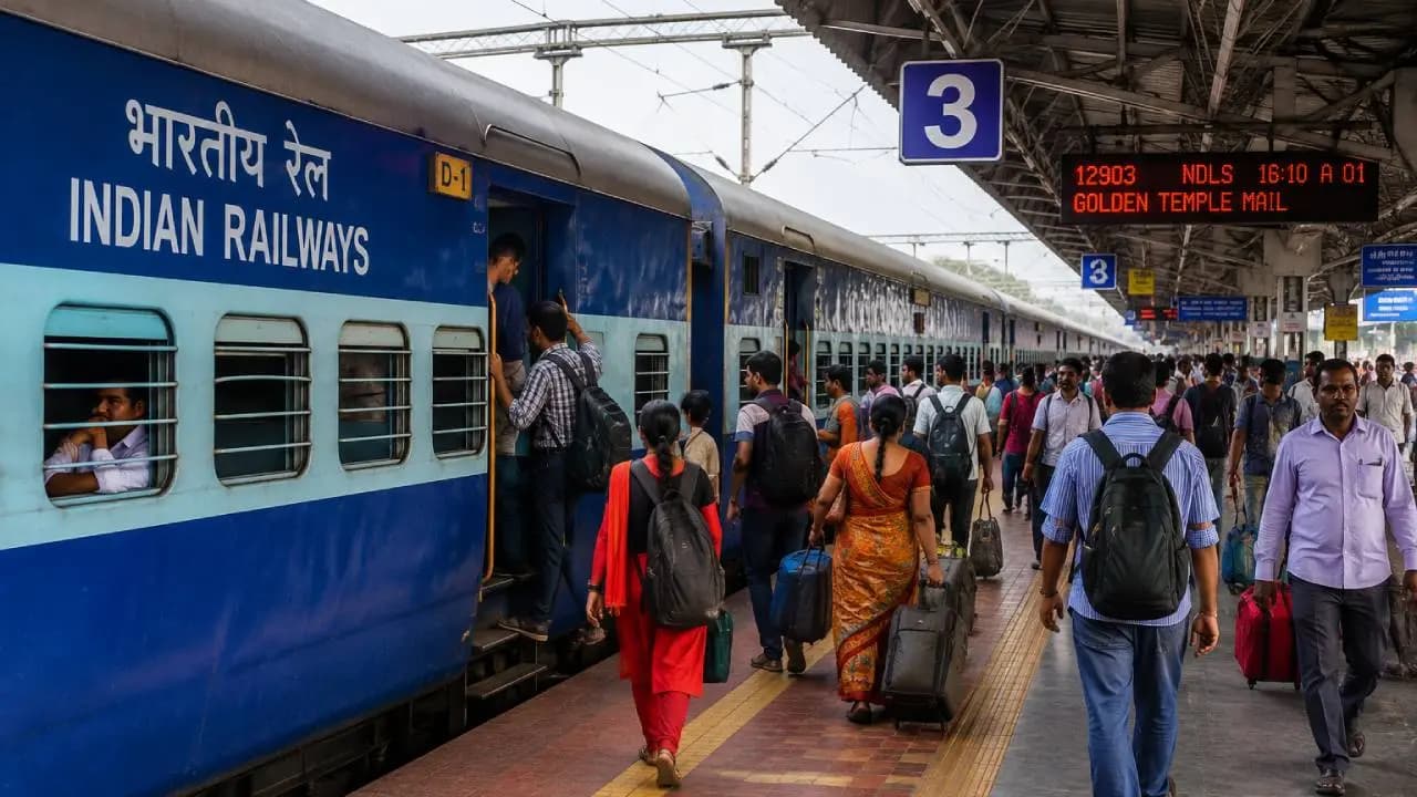 Indian Railways New Launch: Book Unreserved Train Tickets from Home & Get 3% Off on Digital Payments