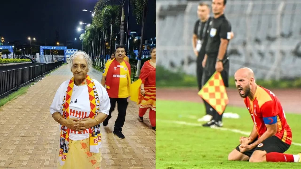 From Kalpana Chakrabortys timeless love for East Bengal to Mohammed Rashids Palestinian heart one goal turned salt lake stadium into a bridge of belonging 
