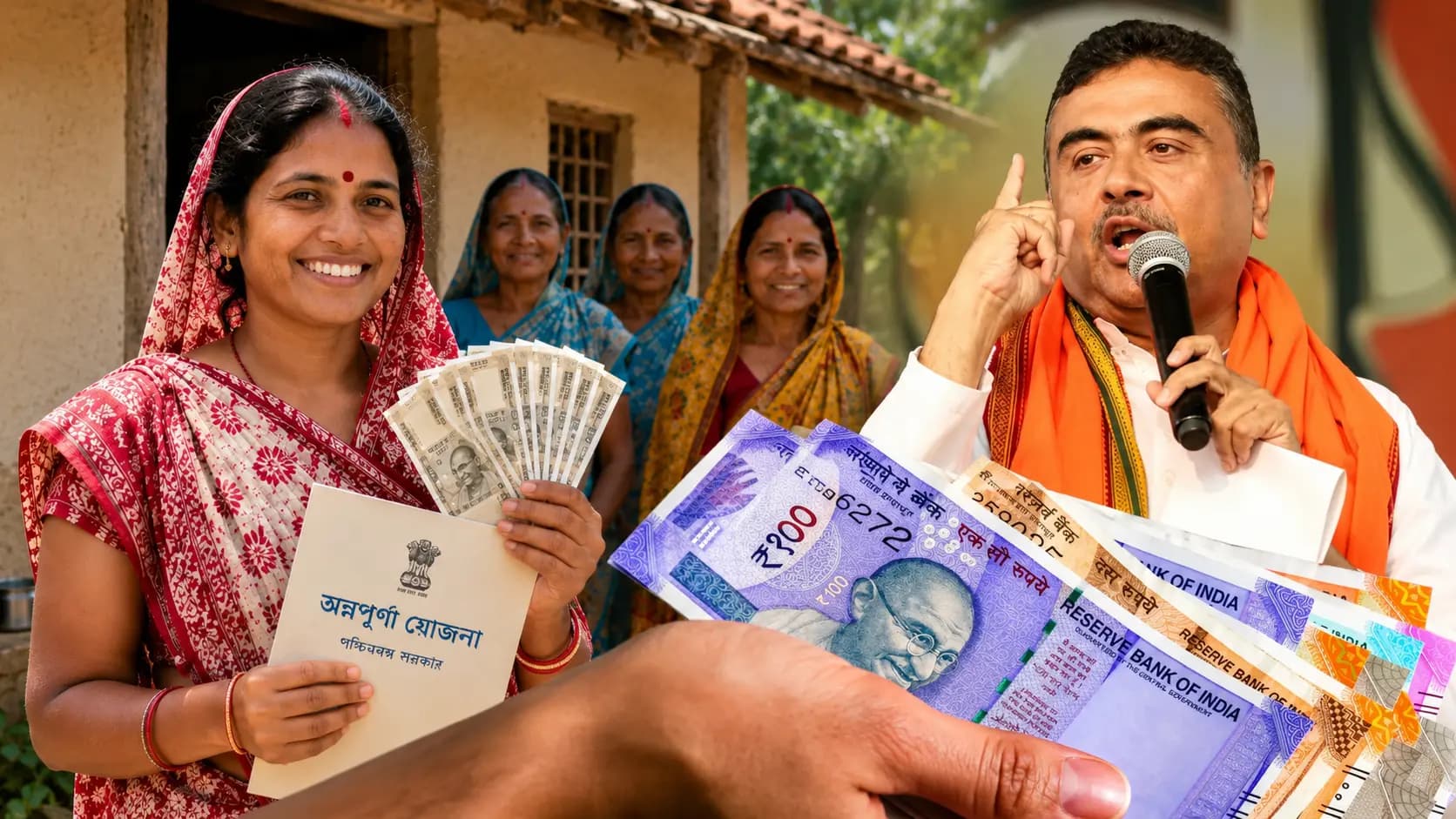 Annapurna Yojana Online Application Rules Change: Not 3000 Rupees, These Annapurna Beneficiaries Will Receive 4500 Monthly Allowance, CM Suvendu Adhikari Big Announcement 