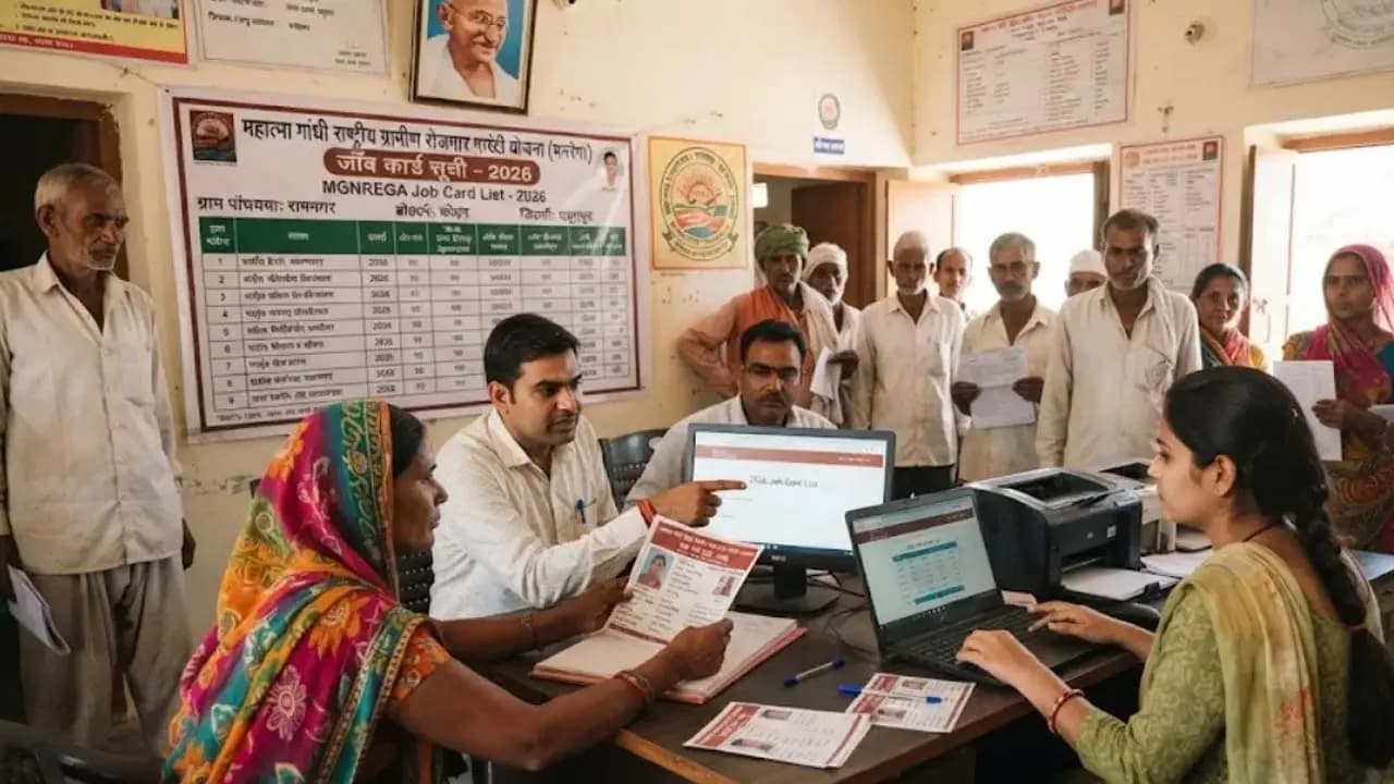 MGNREGA Job Card List 2026: Will you receive MGNREGA funds How can you check your name and payment details from the comfort of your home Find out the process here