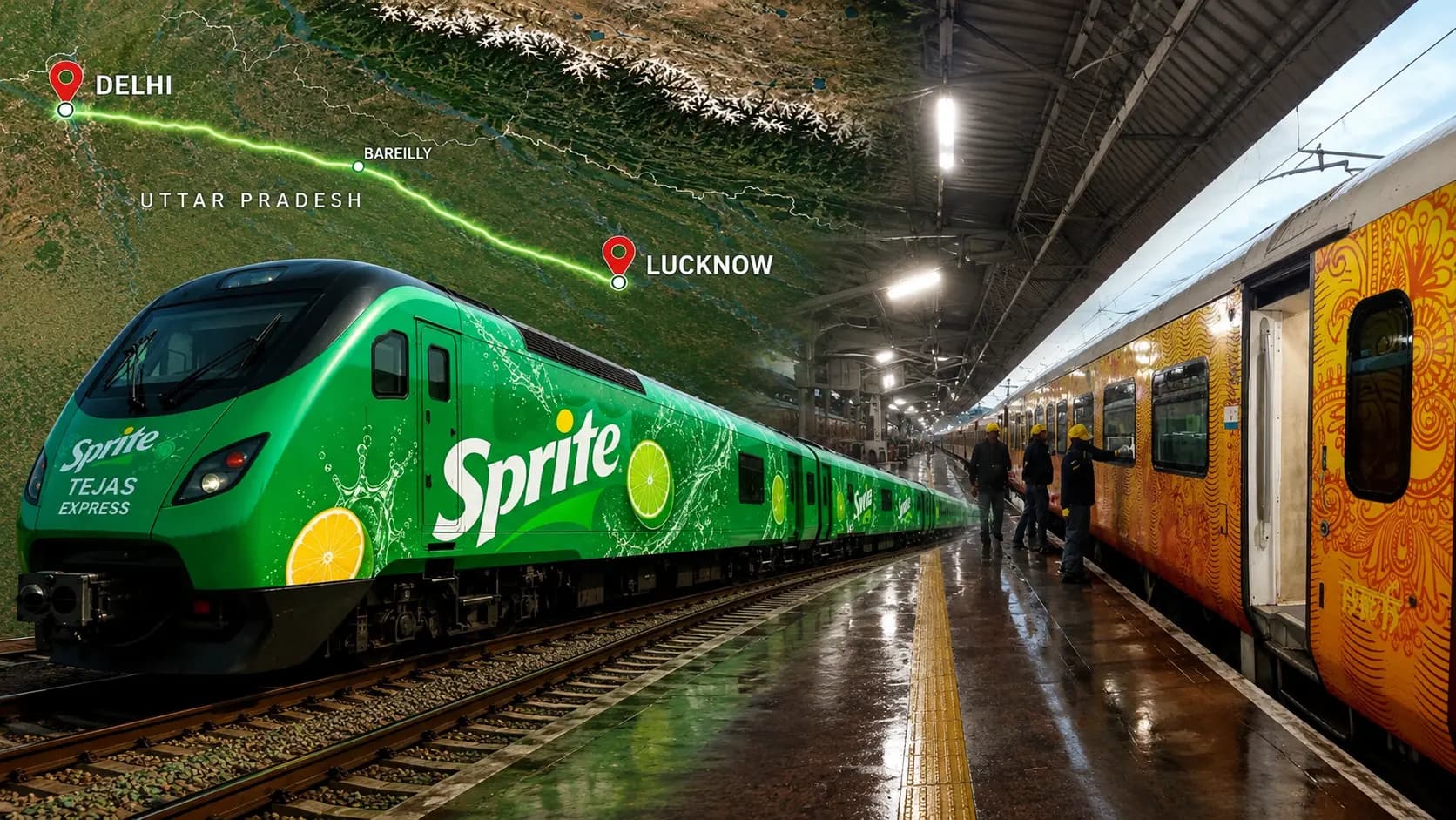 Railways Branding: not just the Tejas Express now a brand name is being prefixed to it An innovative marketing initiative by the Indian Railways
