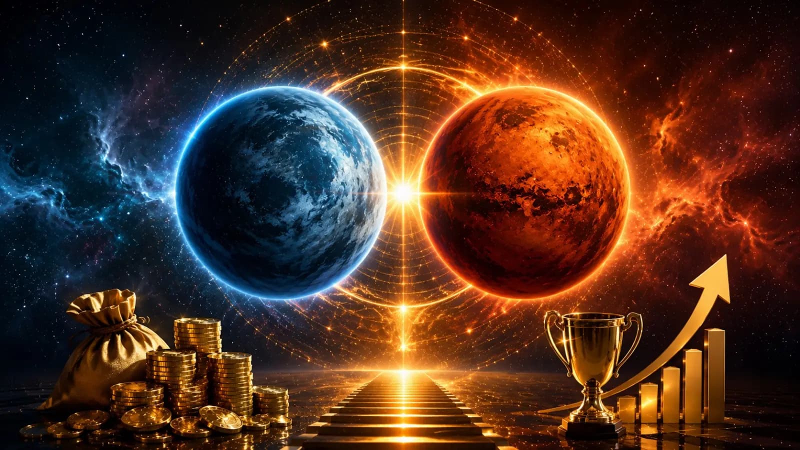 Dashank Yog 2026 Budh Mangal Mercury Mars Conjunction on 14 August bring immense money toi 5 Zodiac Signs