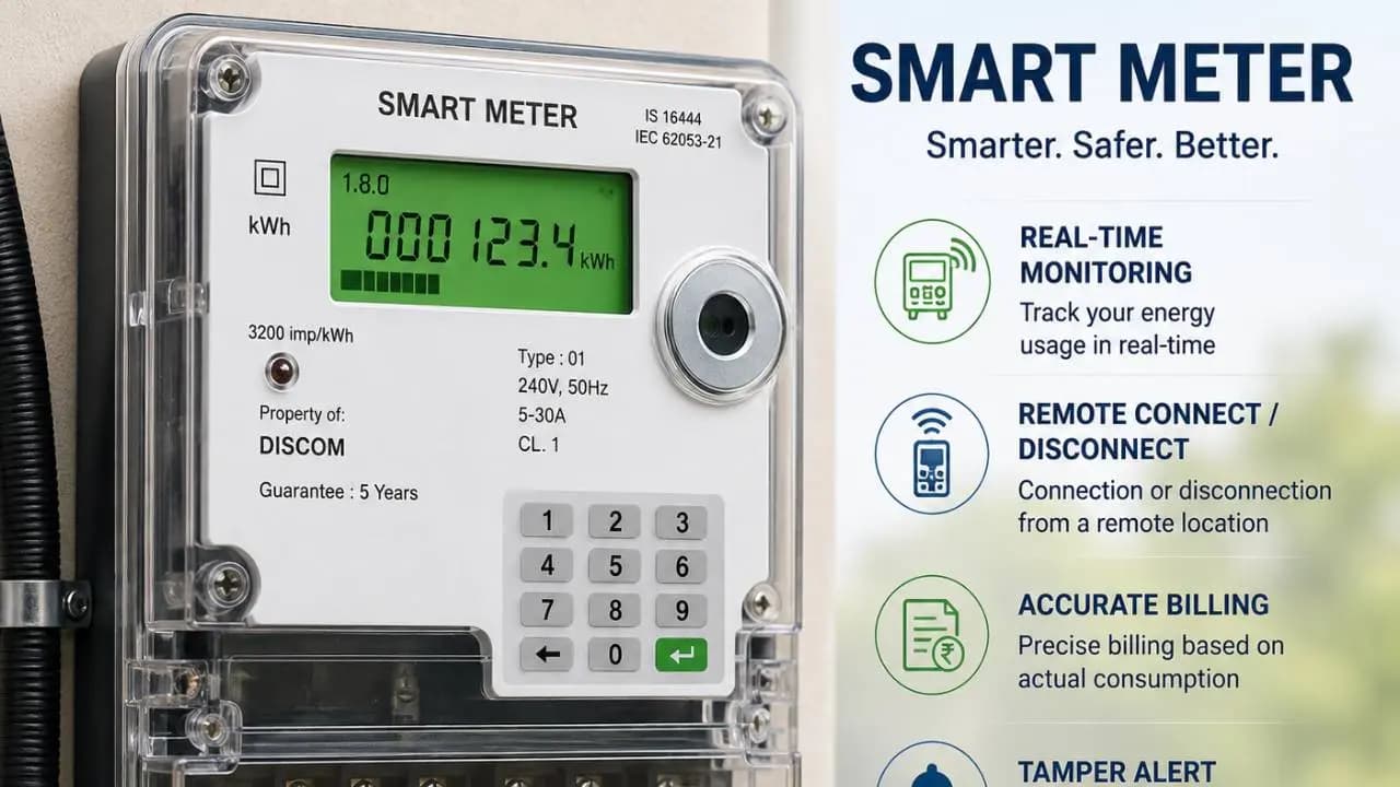 Smart Meter Big Push: Central Government Asks States to Speed Up Installation Across India