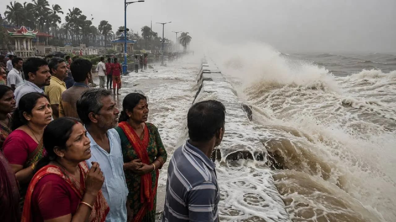 Strange Object Washes Ashore at Digha Beach While Tourists Were Bathing Sparks Panic