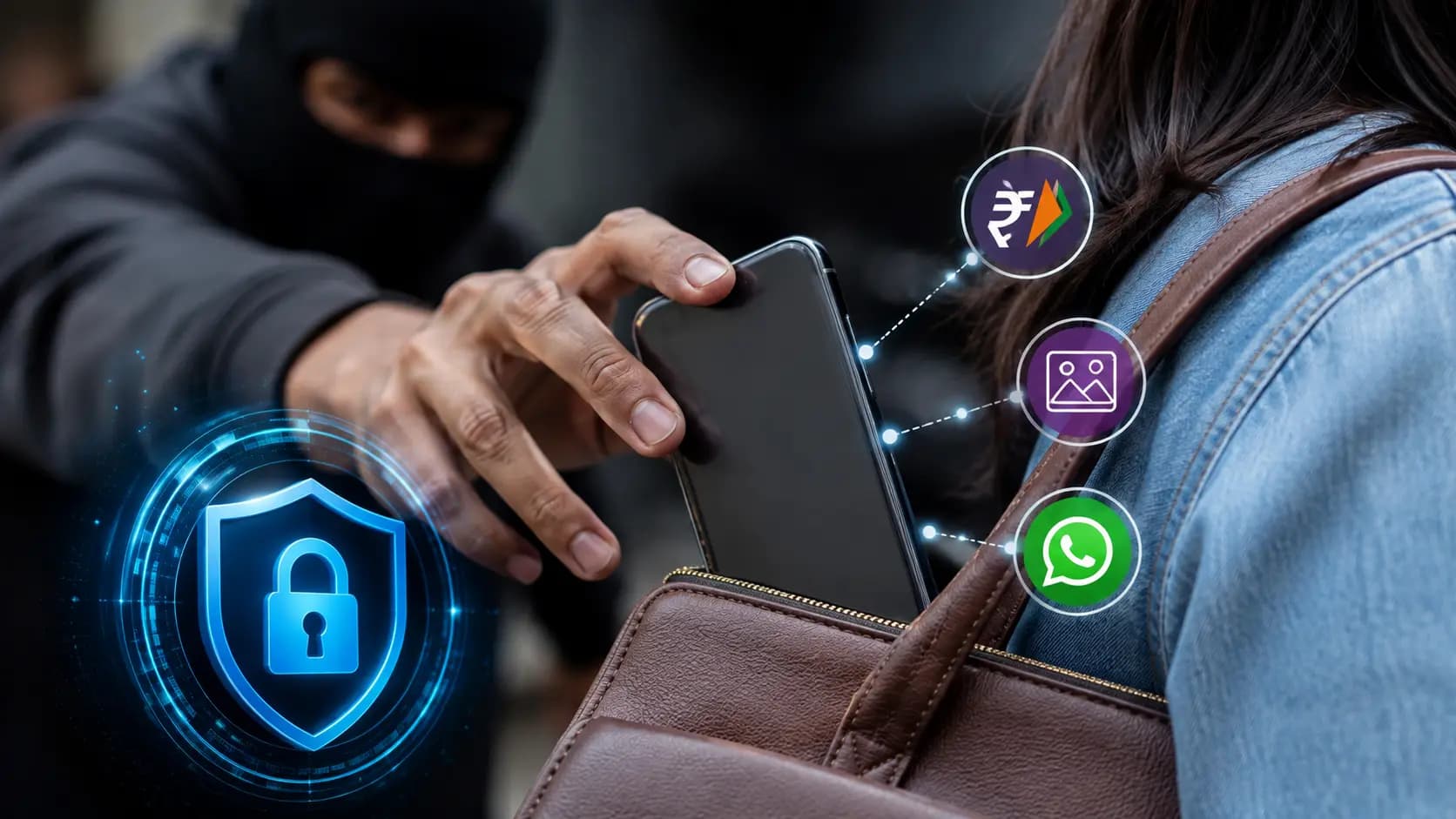 How can you protect your UPI and important photos/chats if your phone gets stolen? Enable these settings in advance