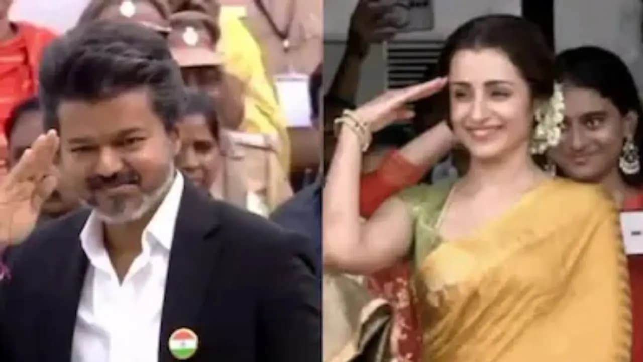 Did Vijay and trisha make their relationship official check what happened on independence day 2026