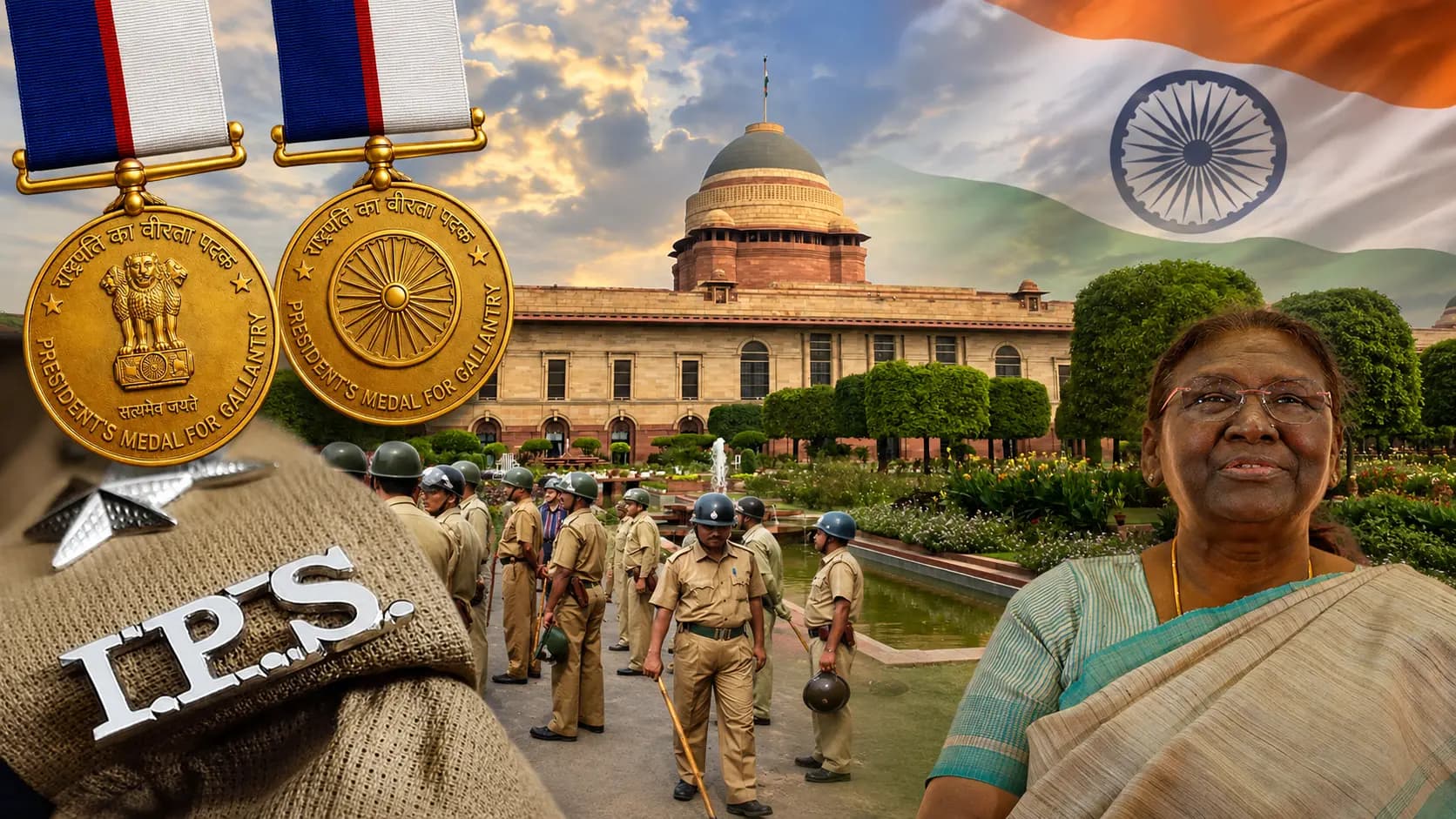 Presidents Medal 2026: Which 20 police officers from West Bengal have been nominated for the Presidents Medal in this year Check the list