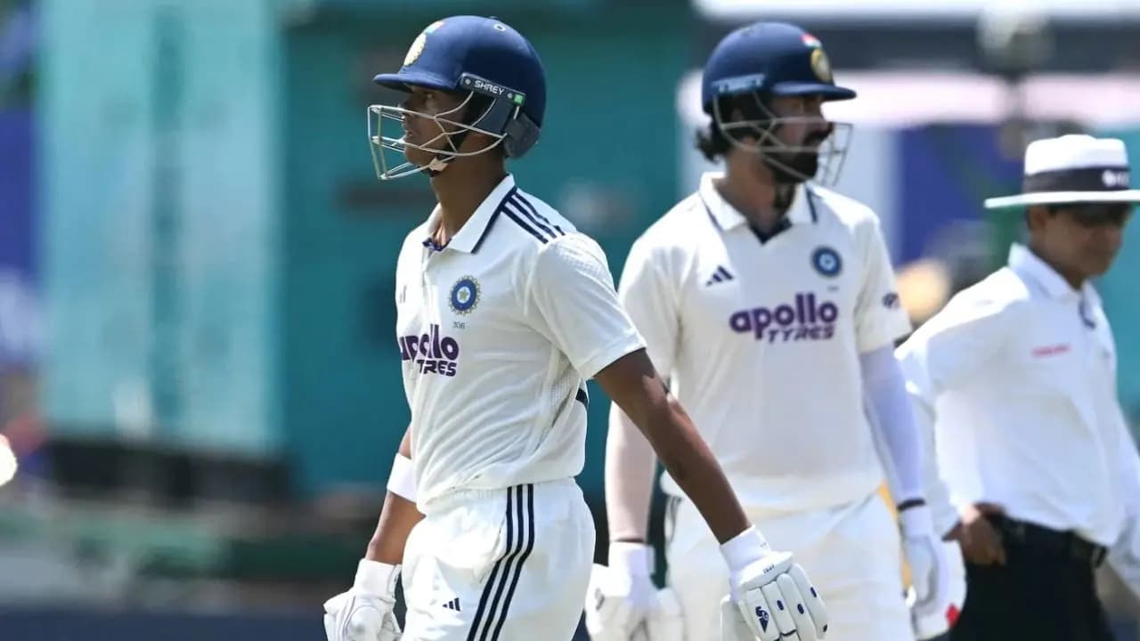 Yashasvi Jaiswal suffered a bizarre run out in Galle against Sri Lanka 