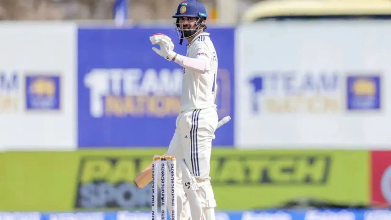 Indias star batter KL Rahul retires hurt after severe cramps during Indias Galle Test against Sri Lanka 
