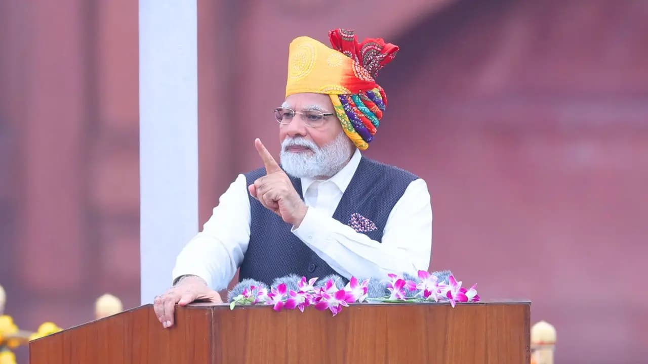 Independence Day 2026: PM Modi Warns from Red Fort Dimagi Naxals Must Be Identified Isolated