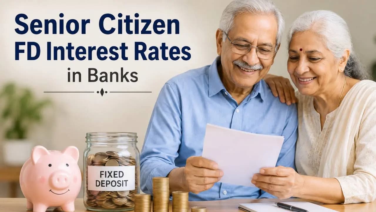 Senior Citizen FD Interest Rates 2026: 5-Year Maturity Returns Compared Across Major Banks