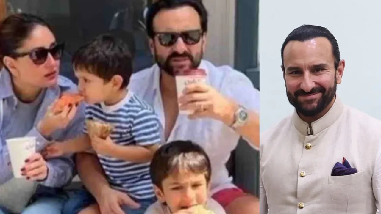 Aamir Khan with Kiran Rao; tears in his son's eyes; Saif Ali Khan spent time with soldiers