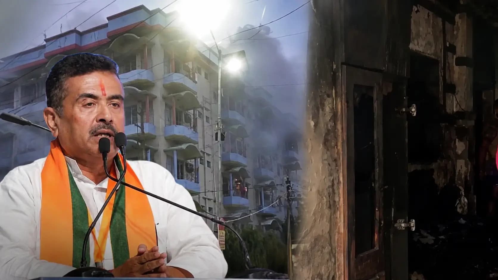 Tarapith Hotel Fire: CM Suvendu Adhikari calls Rampurhat MLA regarding the Tarapith fire incident directs hotels to review fire safety measures
