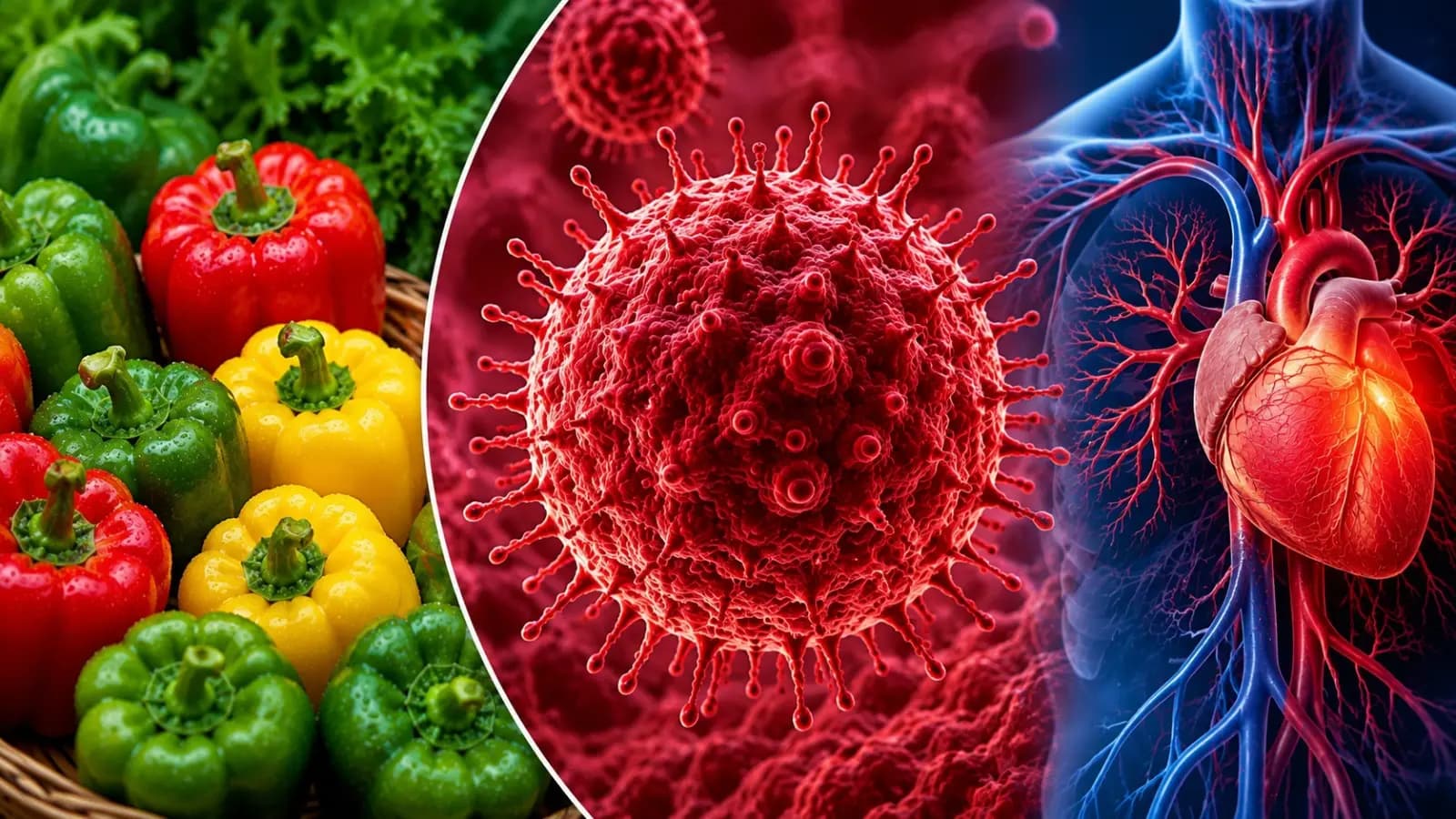 Red Yellow or Green which Capsicum prevent cancer and good for heart know other health benefits