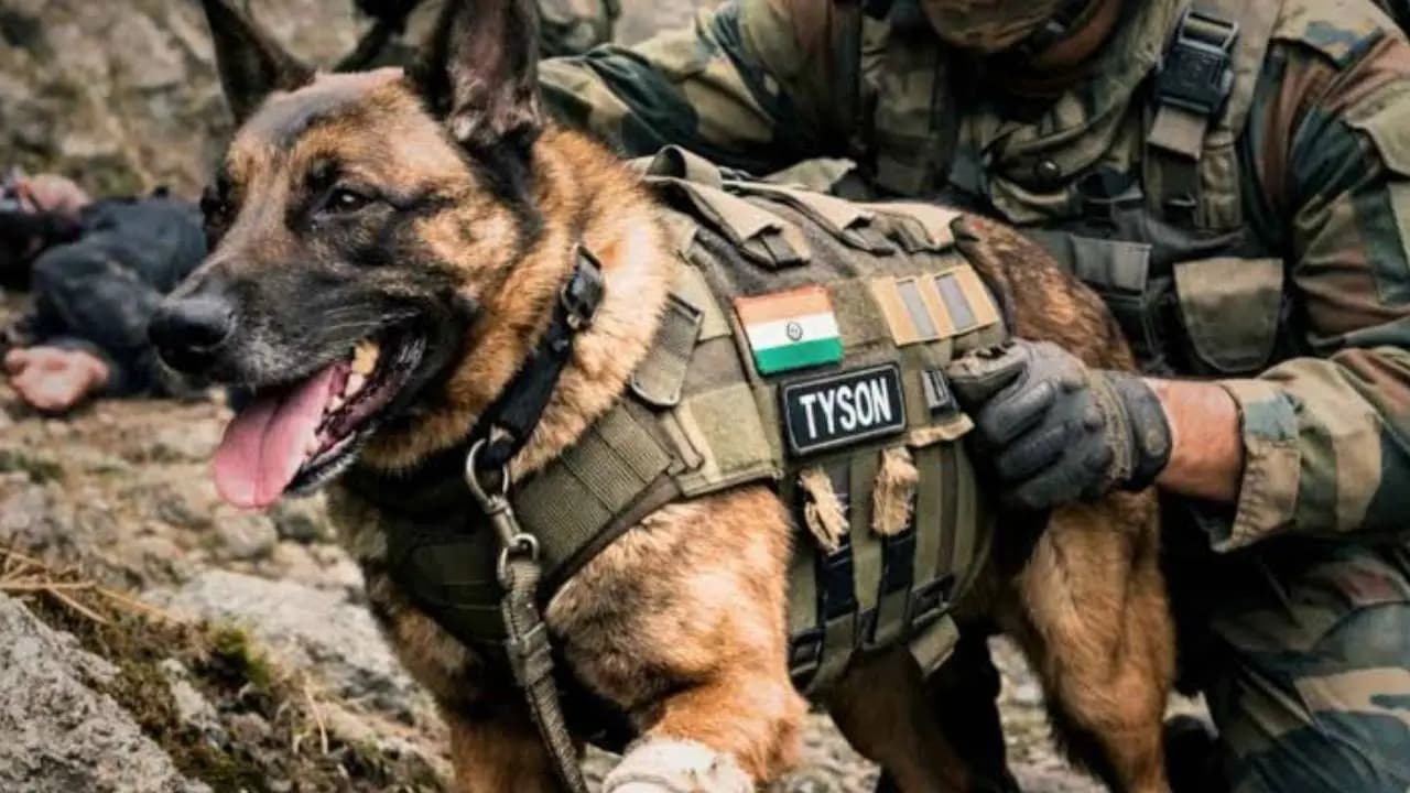 Tyson receives Armys highest honour for valour in eliminating three Jaish terrorists in Jammu and Kashmir