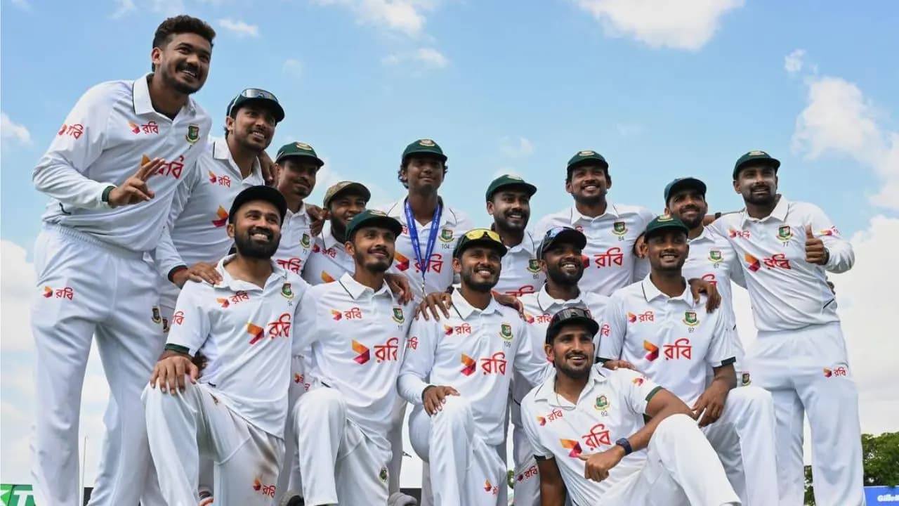Bangladesh captain Najmul Shanto has warned Australia of a cleansweep after winning their first ever Test match Down Under
