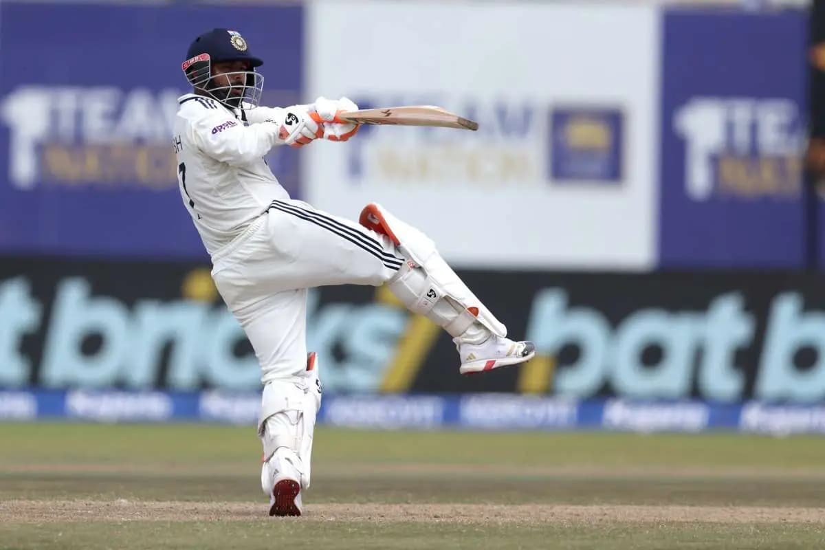 Rishabh Pant breaks multiple record, scores century of sixes in first test against Srilanka 