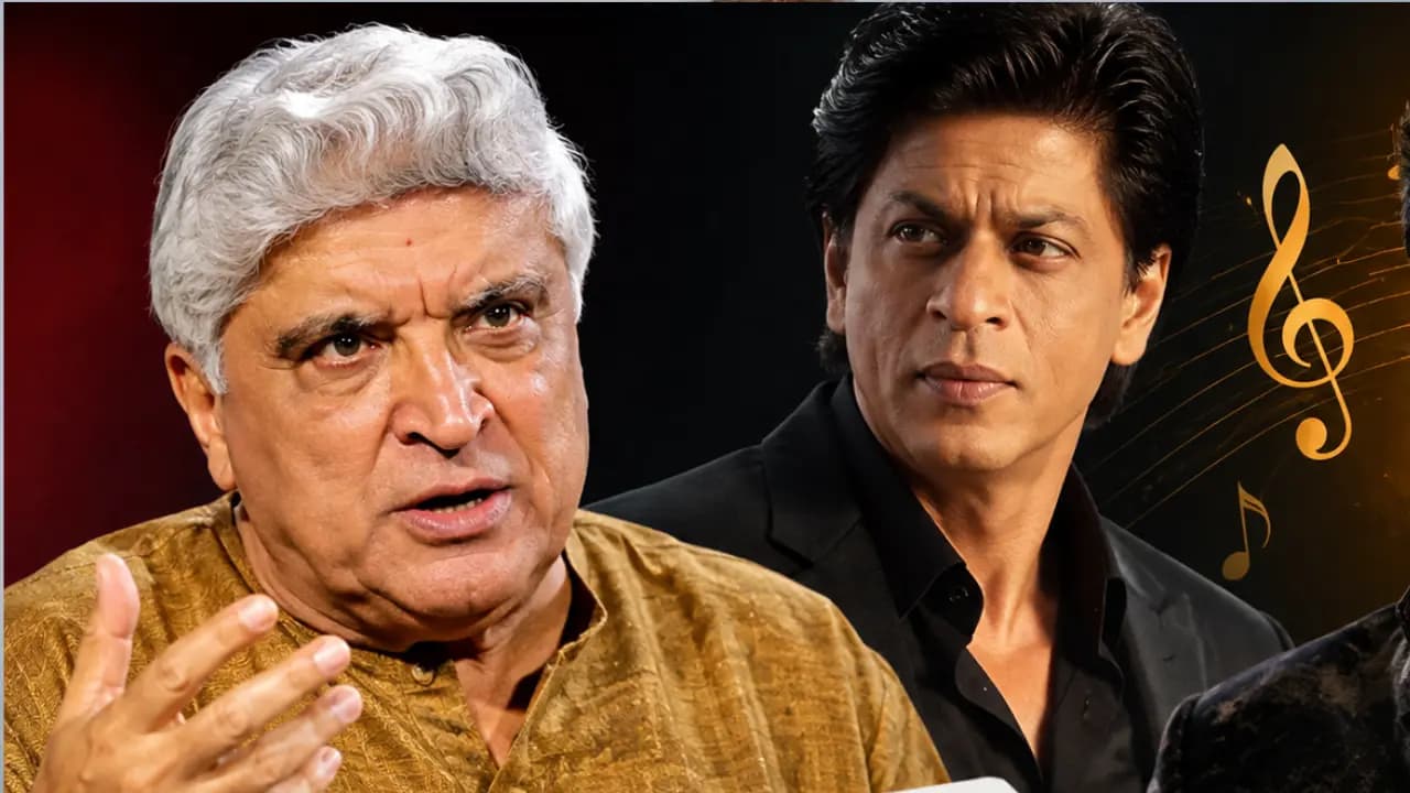 Javed Akhtar was furious after hearing Anu Malik's tune; he penned a song in just 30 seconds that became a milestone in Shahrukh's career, what exactly happened?