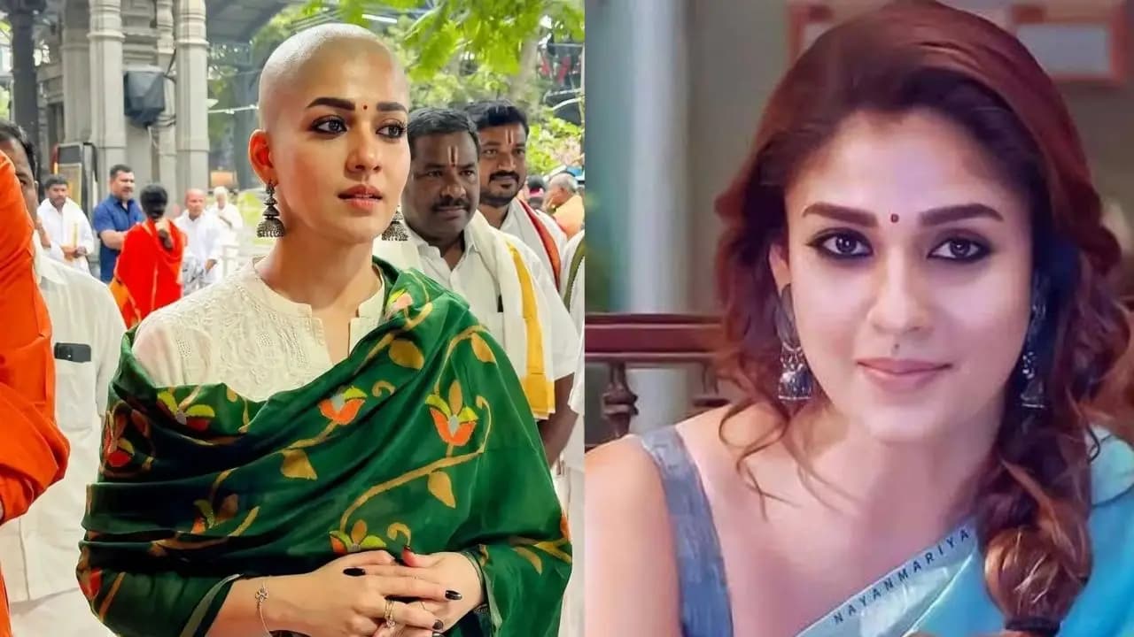 Did nayanthara shave her head at tirumala ahead of toxic relaease