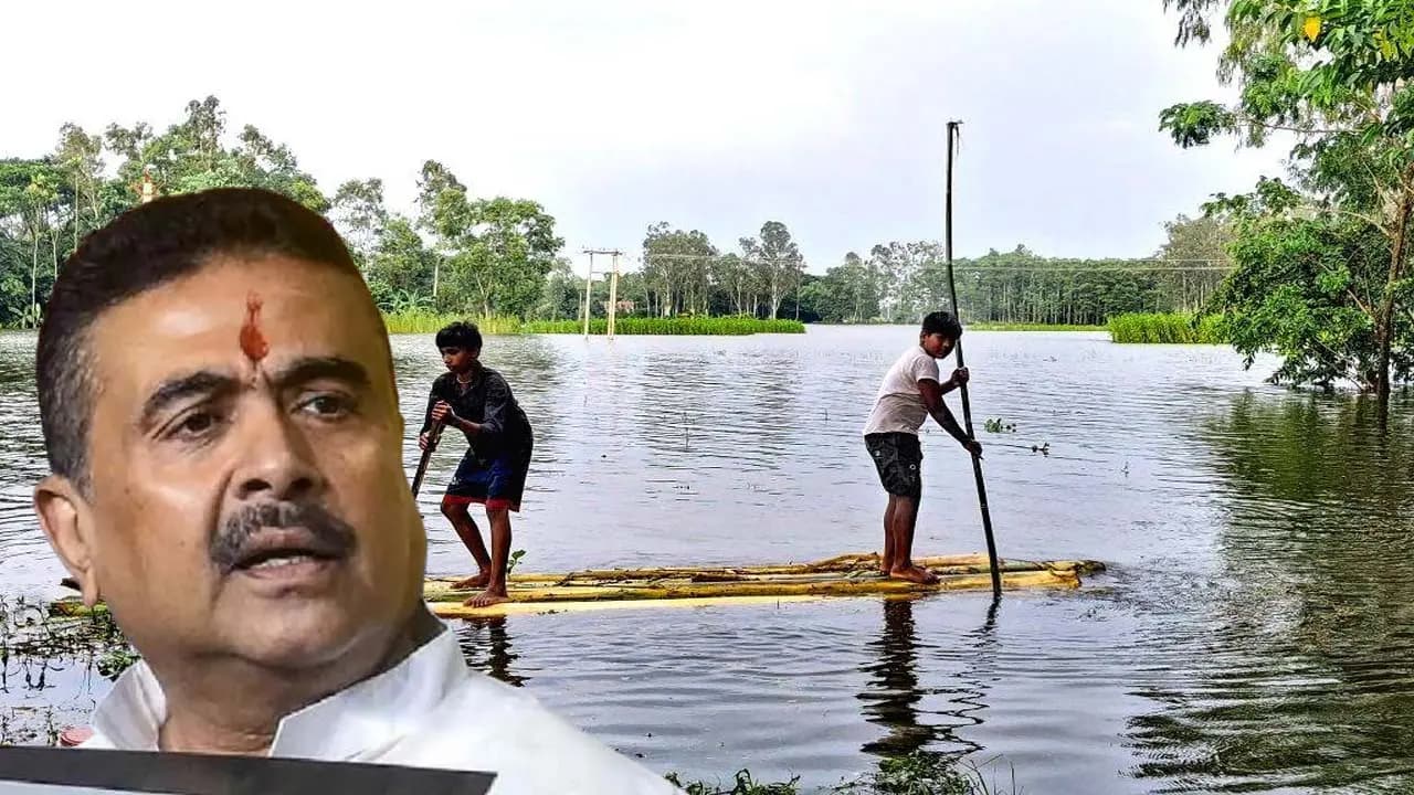 Sabang Flood-hit: CM Suvendu Adhikari is visiting flood-hit Sabang on Thursday