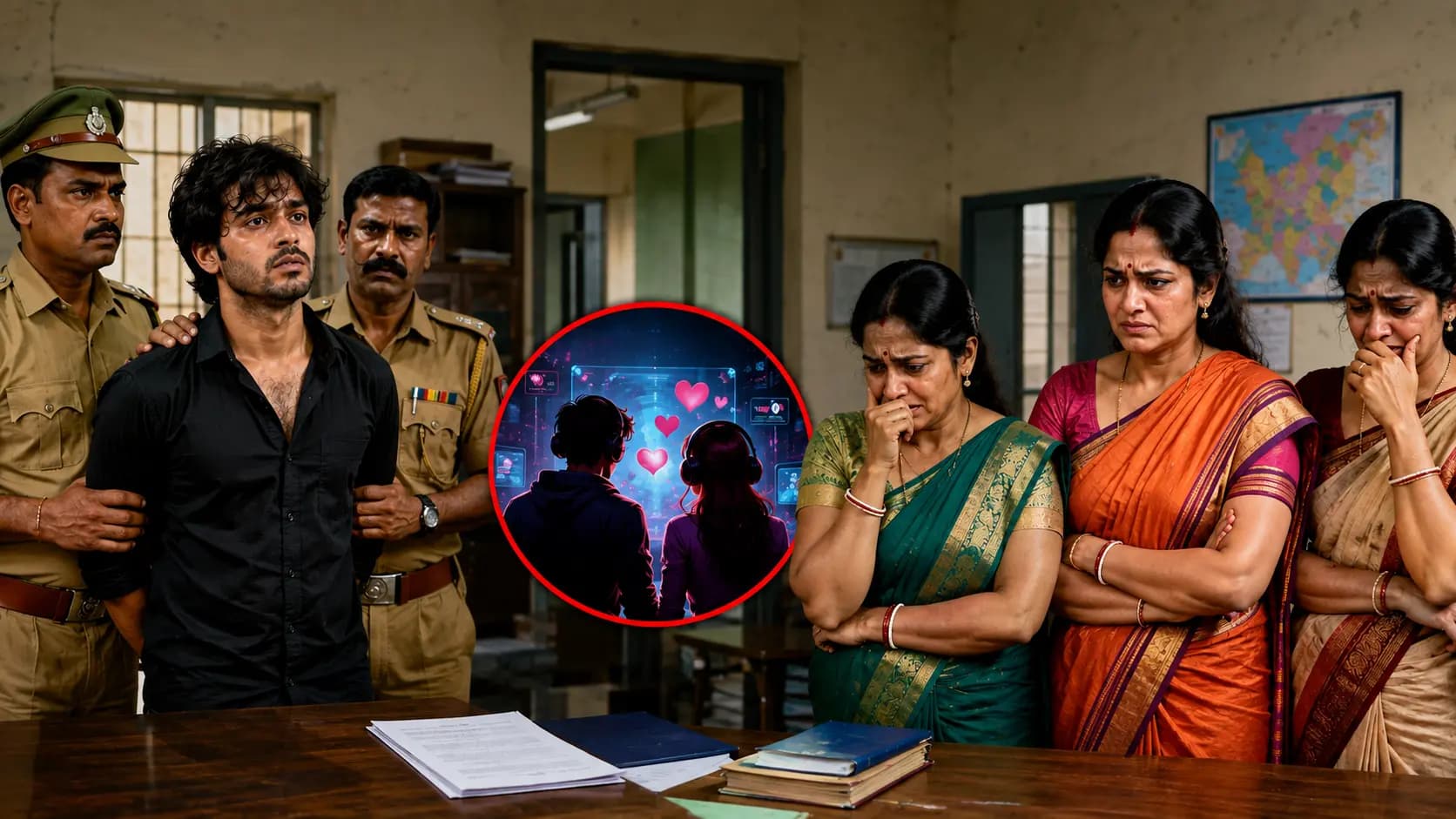 Online Game Romance: 3 Married Sisters Flee Home with Kids to Join Online Lover Rescued 