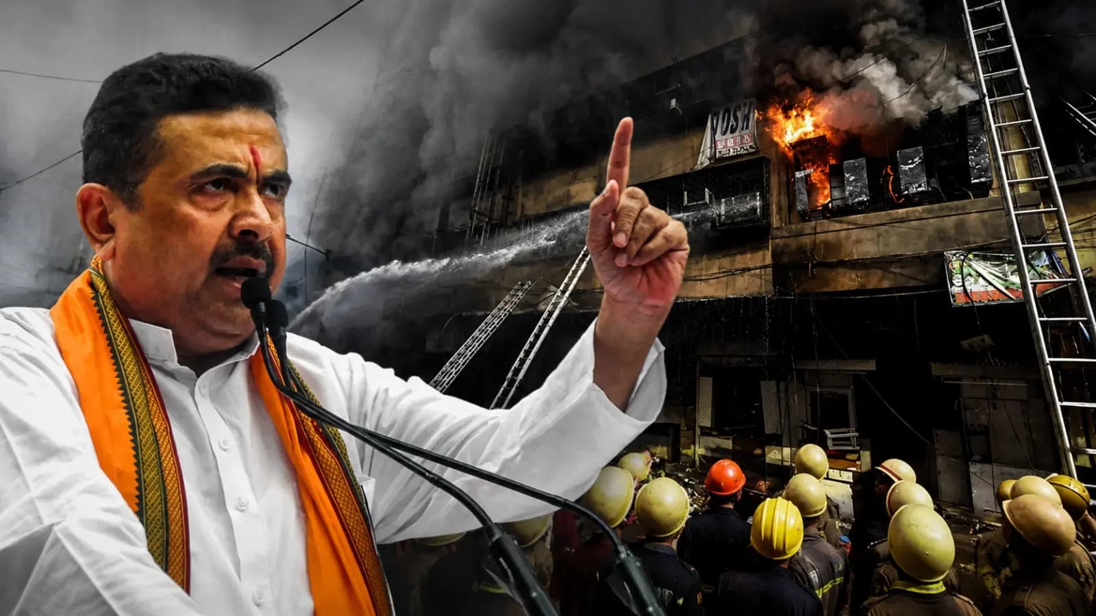 Kolkata Hotel Fire: What Caused the Tragedy? Suvendu Adhikari Points Out Glitches
