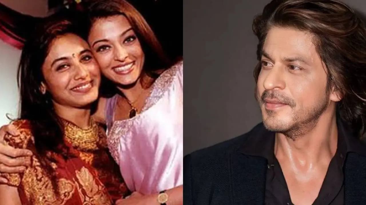 aishwarya rani and shah rukh