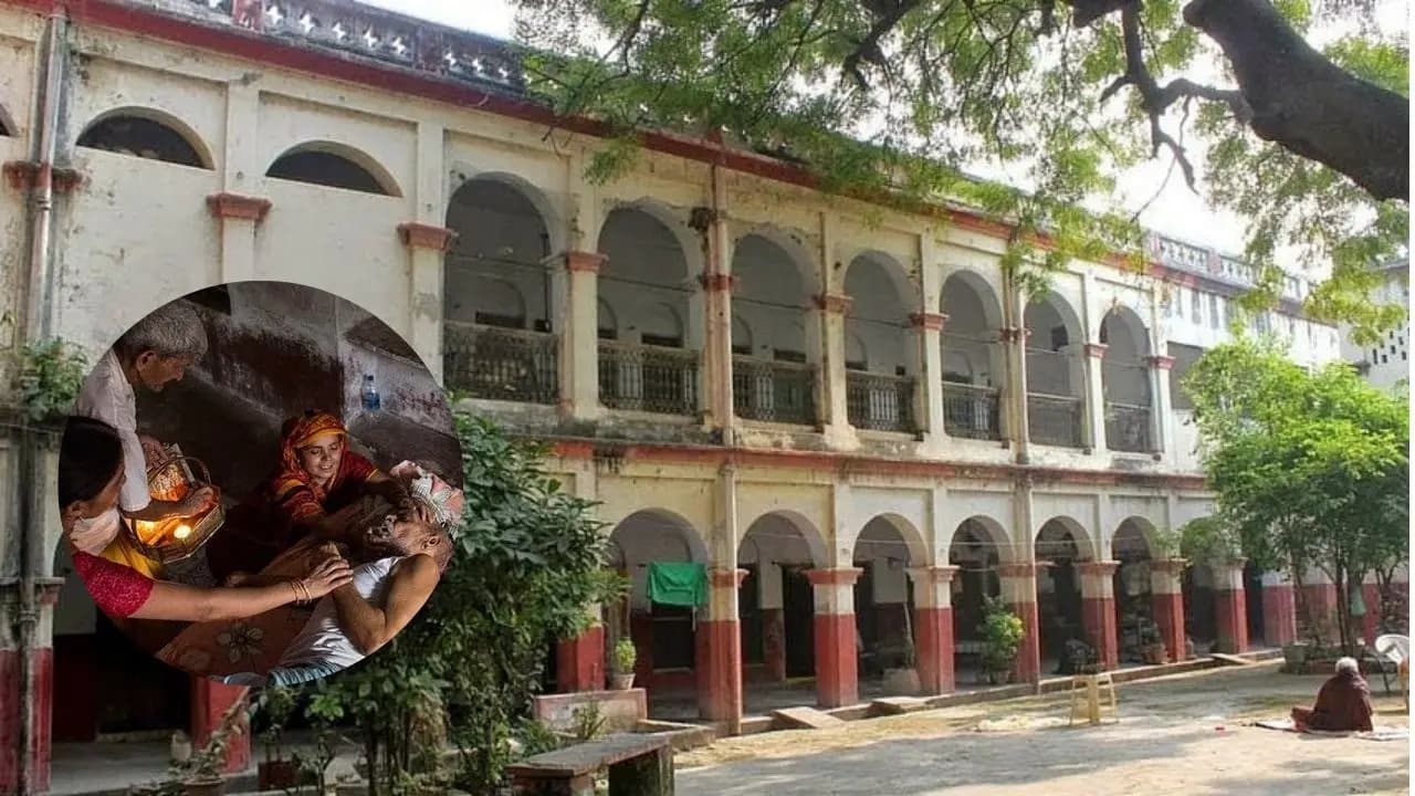People check in this guest house of benaras to die