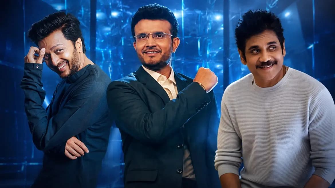 Nagarjuna and Riteish Deshmukh Send Warm Wishes to Sourav Ganguly for Bigg Boss Bangla