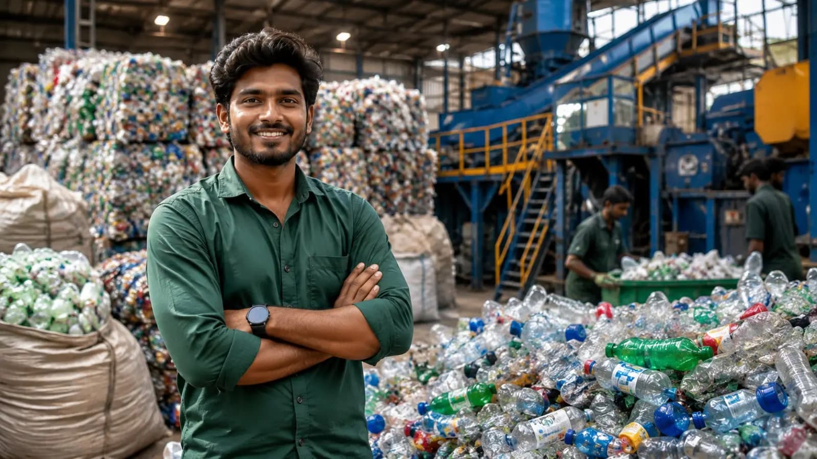 Viral Success Story Entrepreneur Builds 40 Lakh Monthly Business By Recycling Plastic Rs 13 per kg 