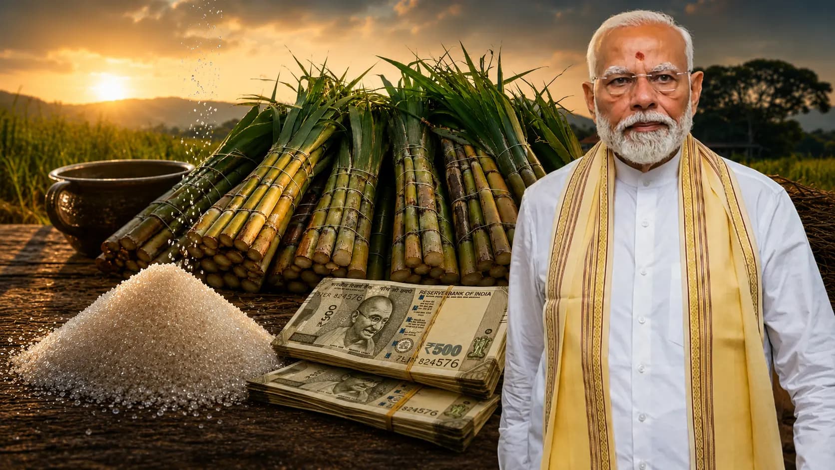 Modi Govt On Sugar Price Hike