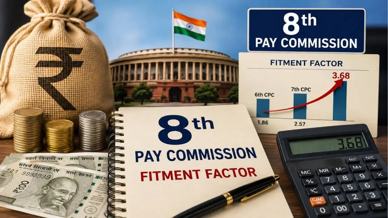 8th Pay Commission: How Fitment Factor 2.0–2.57 Can Raise Mid-Level Salaries