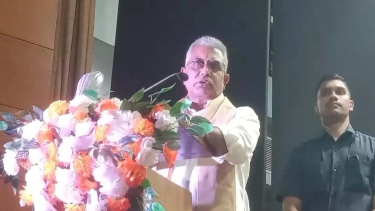 Dilip Ghosh On MSME: What message did Minister Dilip Ghosh give in Baruipur on the expansion of small industries and employment 