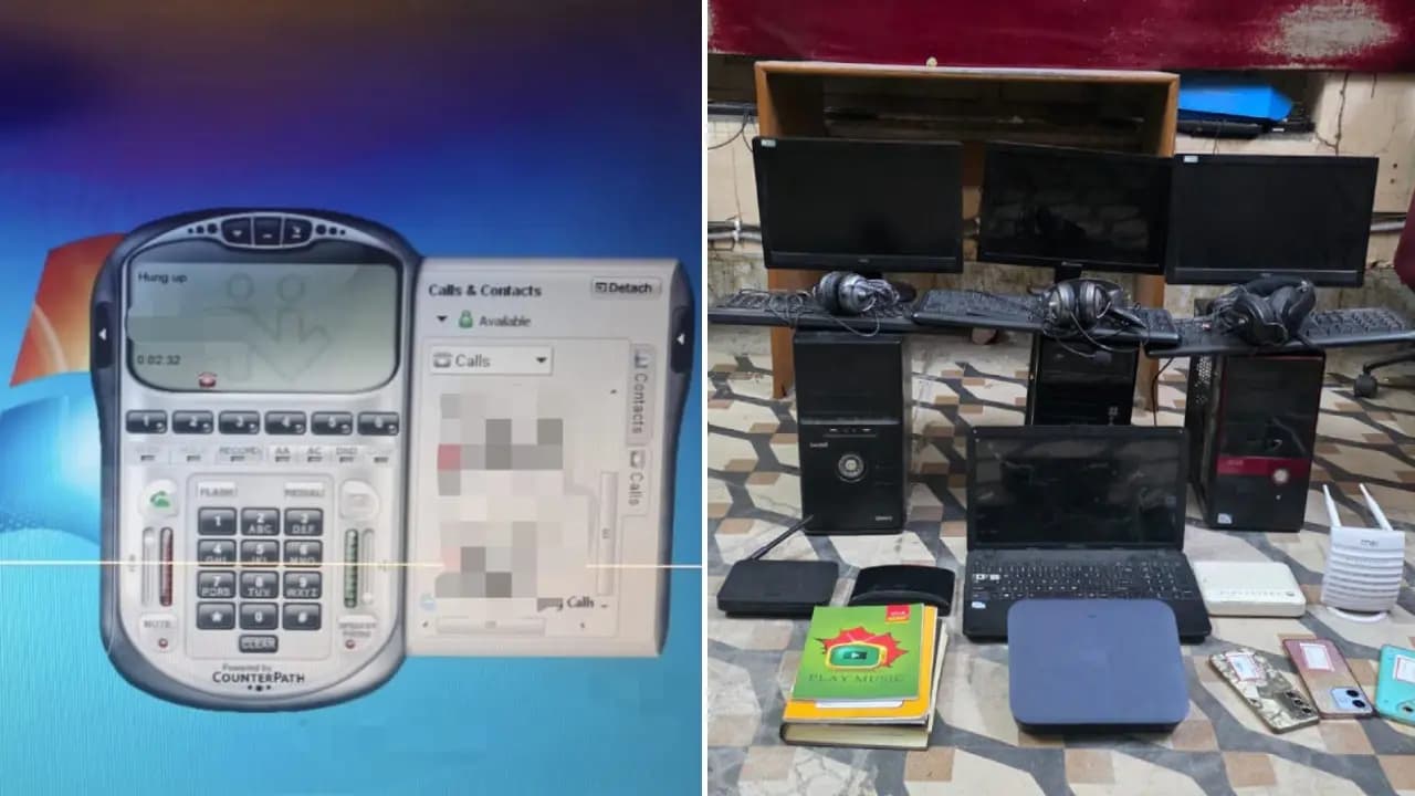 Kolkata Police unearthed a fake call centre in Ballygunge several arrested