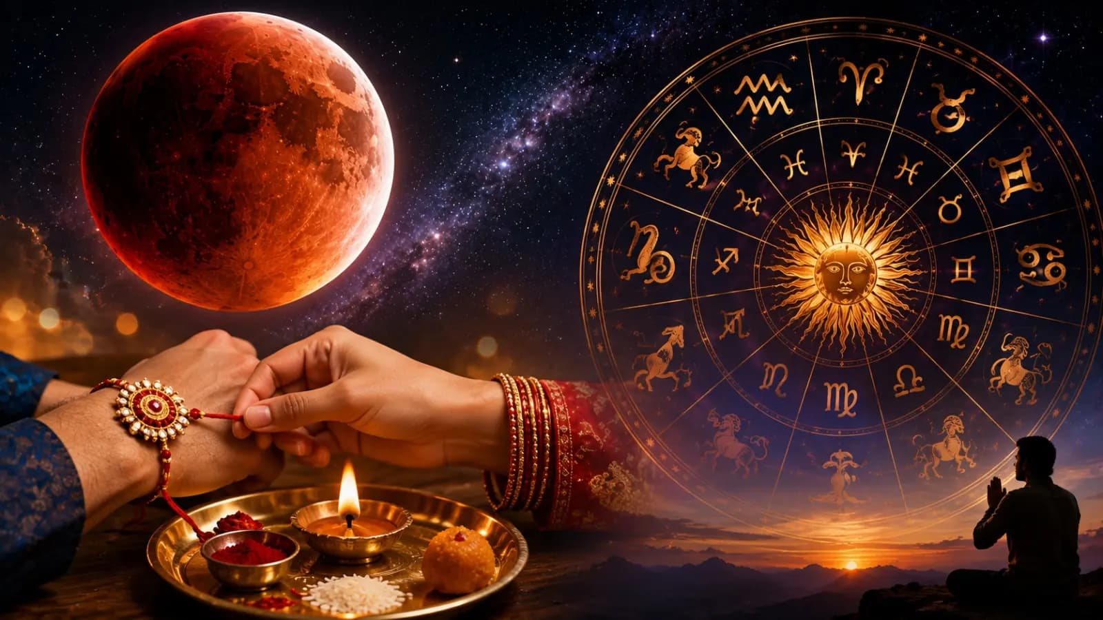 Chandra Grahan 2026: Partial Lunar Eclipse On Rakhi Purnima To Negative Impact 5 Zodiac Signs
