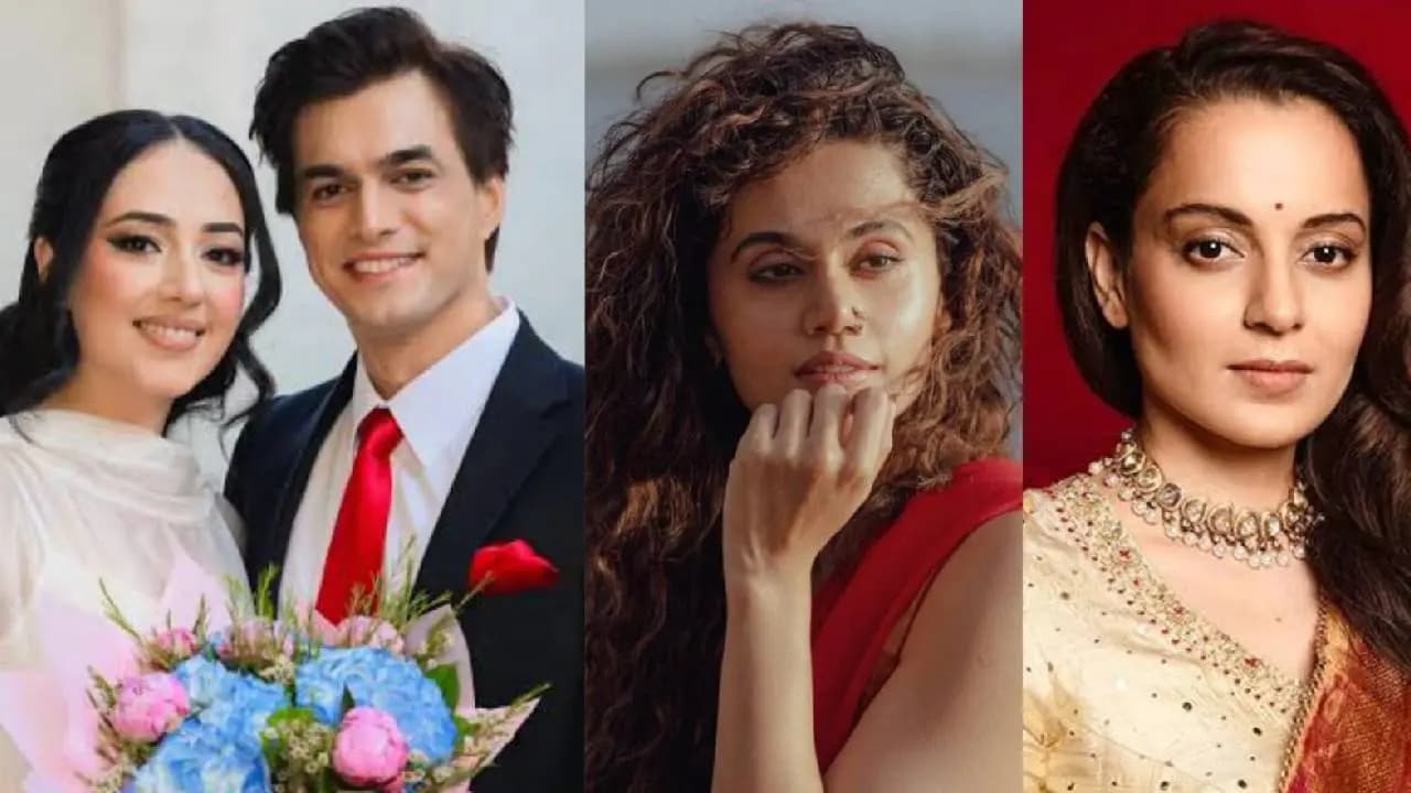 Taapsee Pannu says she did not meet kangana ranaut till now Mohsin Khan gets engaged to tamanna