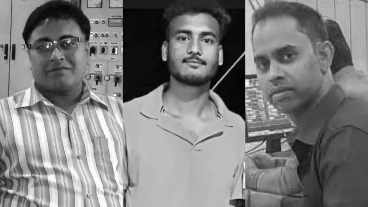 Jharkhand Ramgarh steel plant turbine explosion 3 engineers dead