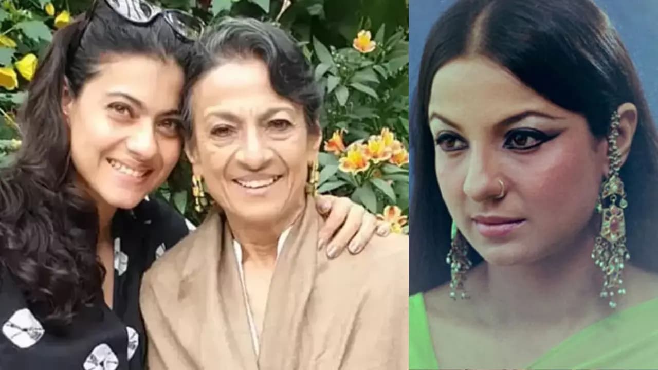 Actress Tanuja said she sounds like a Rat, almost quit acting out of despair! Kajol's Grandmother's Life Changing Encouragement
