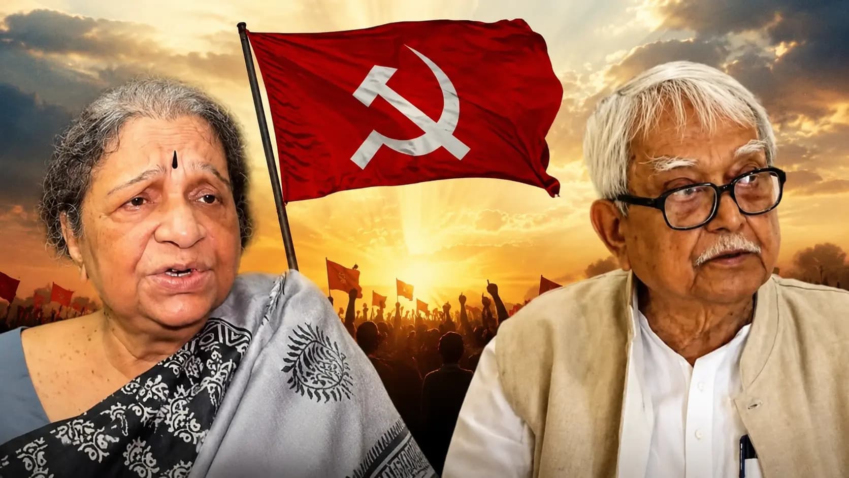 Biman Bose undergoing treatment at Delhi AIIMS Buddhadebs wife Mira Bhattacharya admitted to a Kolkata hospital