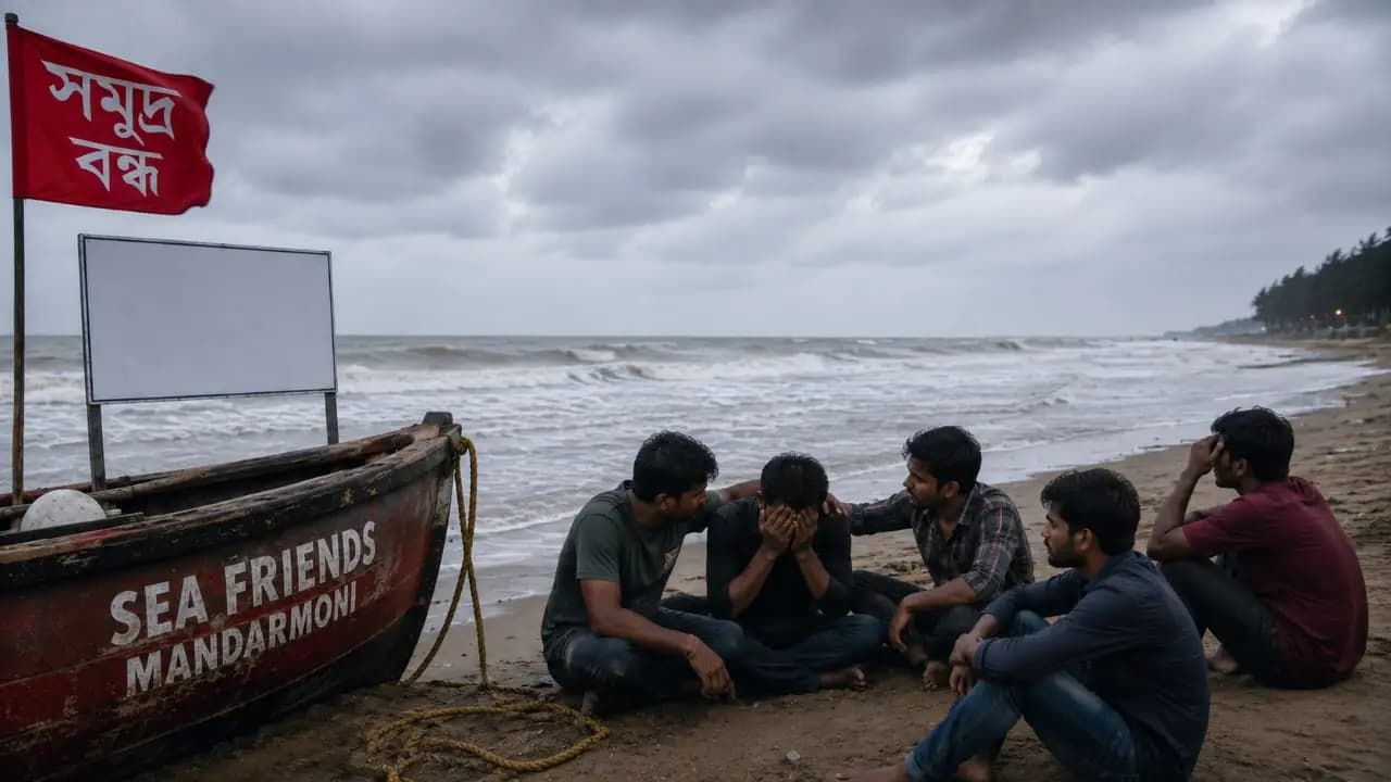 Tourist Found Dead, One Still Missing After Drowning in Mandarmani, High Alert in Digha And Mandarmani Sea Beach