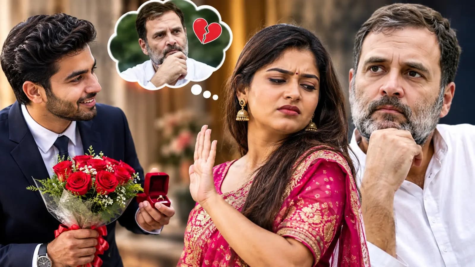 Woman Rejects Groom Earning Rs 40 Lakh After Seeing Rahul Gandhi as Role Model in Viral Post