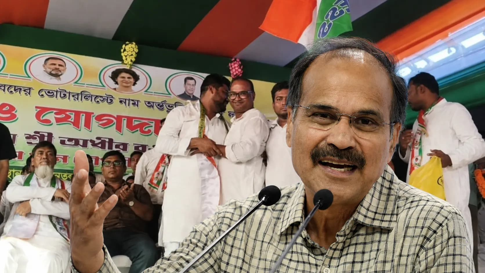 Adhir strikes again: TMC Dhulian Municipality chairman and key leaders switch to Congress