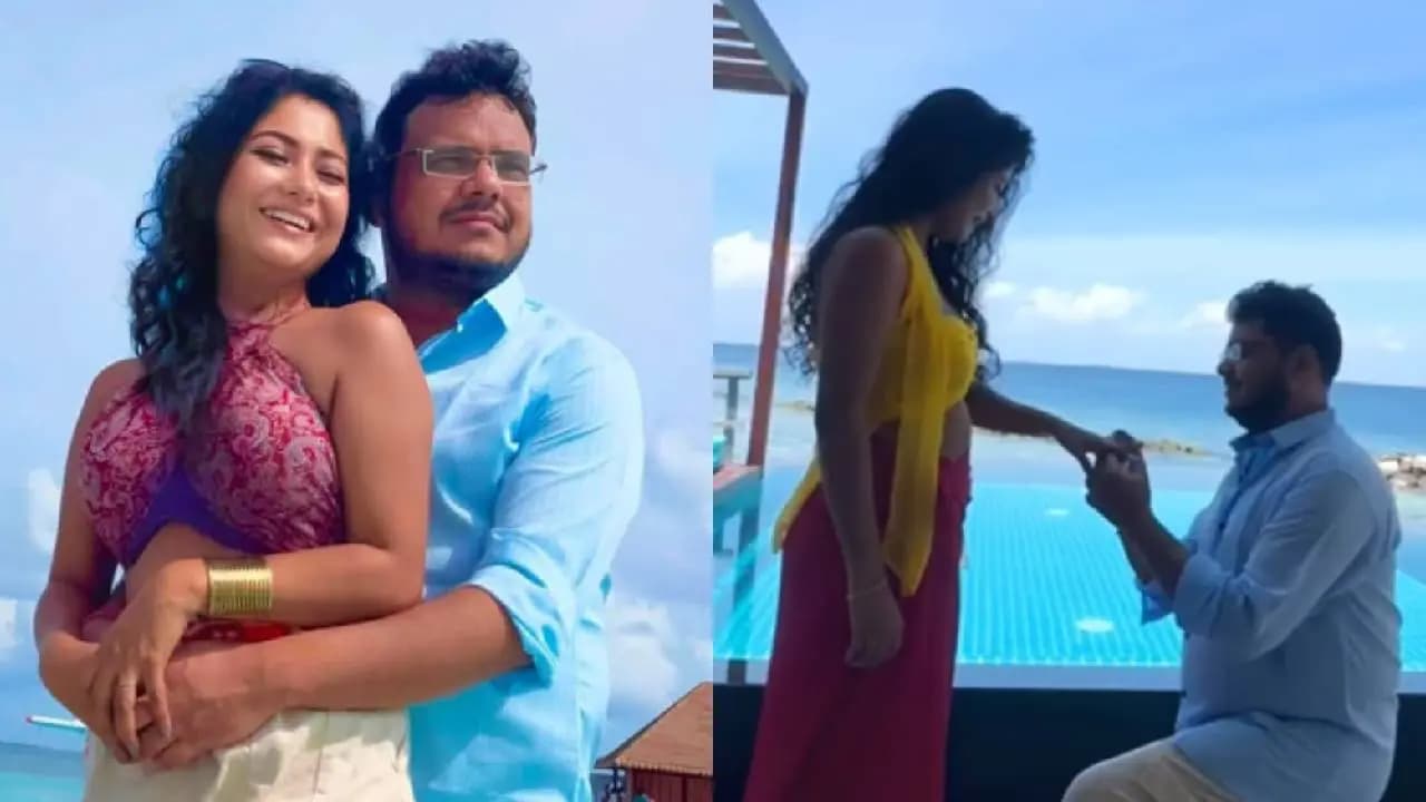 Director Saptaswa Basu got engaged with actress Apala Chowdhury 