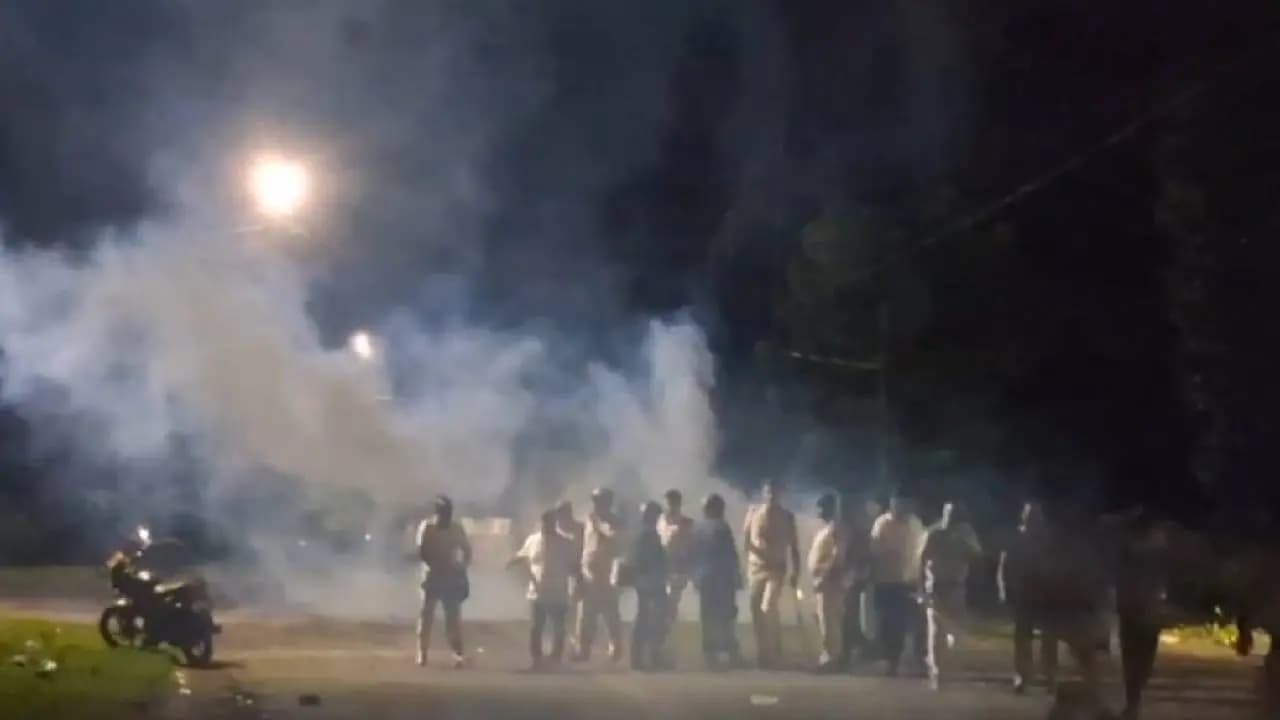 Tension Erupted In Durgapur As Former TMC Councillor Back To Home, Local People Protests, Vandalized His Home