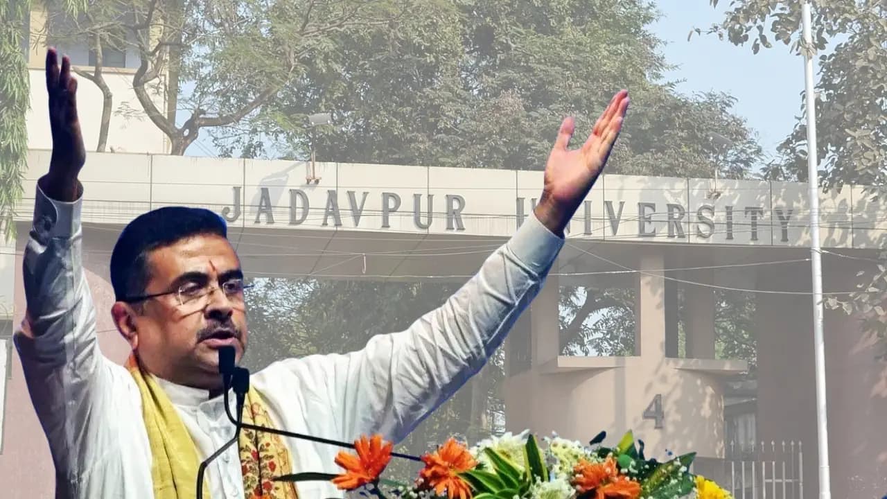 West Bengal CM Suvendu Adhikari will visit Jadavpur University on august 28