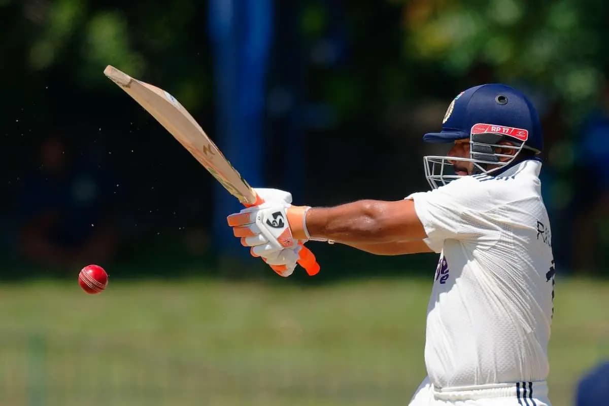Rishabh Pant just broke two massive Indian Records against Srilanka in Colombo test 